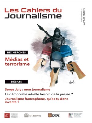 cover image of Les Cahiers du Journalisme, V. 2, No. 3